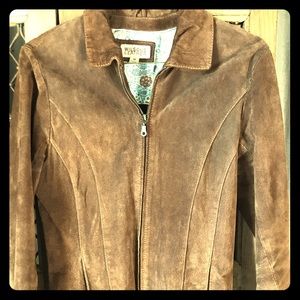 Wilson Leather women’s suede leather jacket
